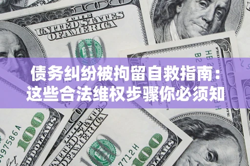 济南债务纠纷被拘留自救指南：这些合法维权步骤你必须知道！