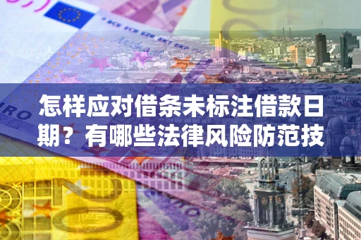 济南怎样应对借条未标注借款日期？有哪些法律风险防范技巧？