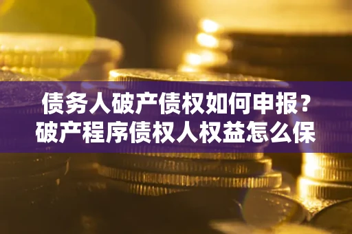 济南债务人破产债权如何申报？破产程序债权人权益怎么保障？