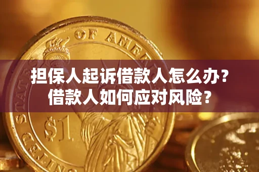 济南担保人起诉借款人怎么办？借款人如何应对风险？