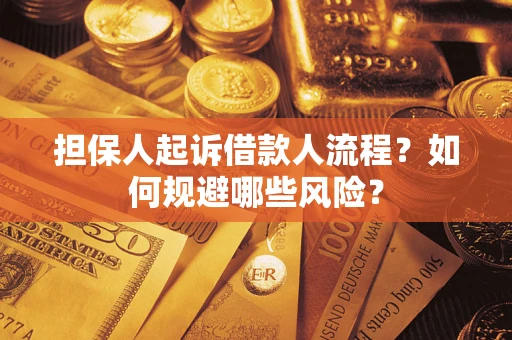 济南担保人起诉借款人流程？如何规避哪些风险？