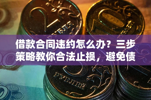 济南借款合同违约怎么办？三步策略教你合法止损，避免债务危机升级
